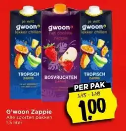 Vomar Voordeelmarkt G'woon Zappie aanbieding