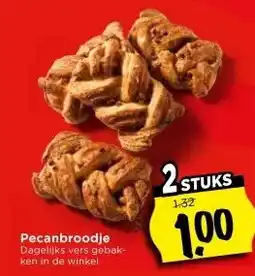 Vomar Voordeelmarkt Pecanbroodje aanbieding