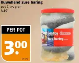 Poiesz Ouwehand zure haring aanbieding