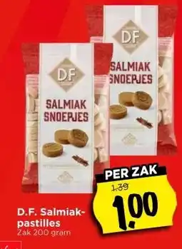 Vomar Voordeelmarkt D.F. Salmiak- pastilles aanbieding