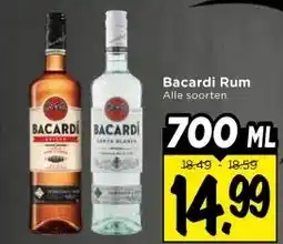 Vomar Voordeelmarkt Bacardi Rum aanbieding