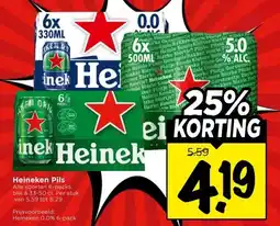 Vomar Voordeelmarkt Heineken Pils aanbieding
