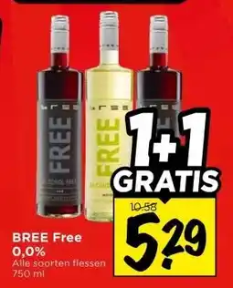 Vomar Voordeelmarkt BREE Free 0,0% aanbieding
