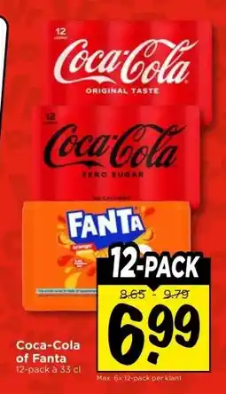 Vomar Voordeelmarkt Coca-Cola of Fanta aanbieding