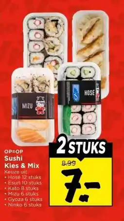 Vomar Voordeelmarkt Sushi Kies & Mix aanbieding