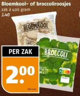 Poiesz Bloemkool of broccoliroosjes aanbieding