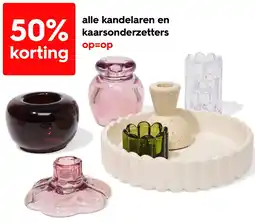 HEMA Alle kandelaren en kaarsonderzetters aanbieding