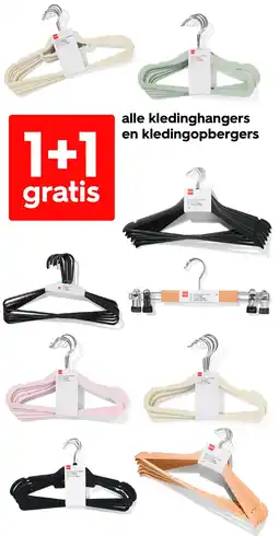 HEMA Alle kledinghangers en kledingopbergers aanbieding