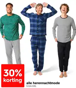 HEMA Alle herennachtmode aanbieding