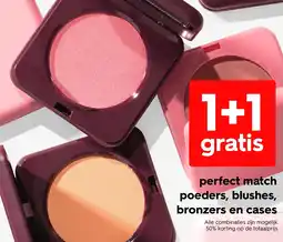 HEMA Perfect match poeders, blushes, bronzers en cases aanbieding