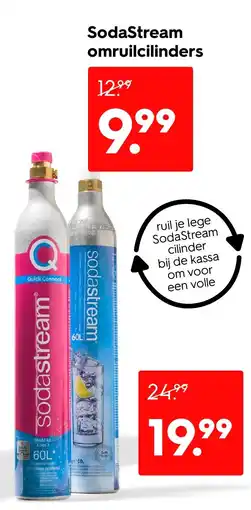 HEMA SodaStream omruilcilinders aanbieding