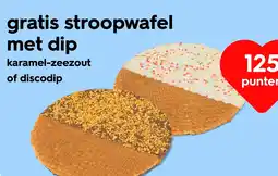 HEMA Stroopwafel met dip aanbieding