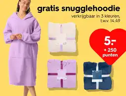 HEMA Gratis snugglehoodie aanbieding
