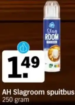 Albert Heijn AH Slagroom spuitbus aanbieding