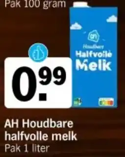 Albert Heijn AH Houdbare halfvolle melk aanbieding
