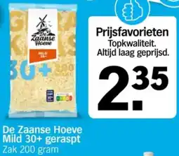 Albert Heijn De Zaanse Hoeve Mild 30+ geraspt aanbieding