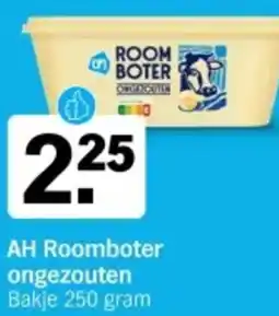 Albert Heijn AH Roomboter ongezouten aanbieding
