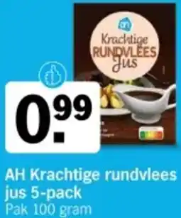 Albert Heijn AH Krachtige rundvlees jus aanbieding