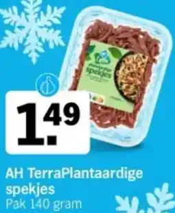Albert Heijn AH TerraPlantaardige spekjes aanbieding