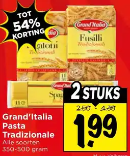 Vomar Voordeelmarkt Grand'Italia Pasta Tradizionale aanbieding