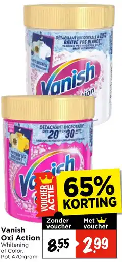 Vomar Voordeelmarkt Vanish Oxi Action aanbieding
