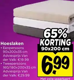 Vomar Voordeelmarkt Hoeslaken aanbieding