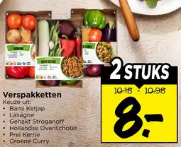 Vomar Voordeelmarkt Verspakketten aanbieding