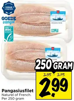 Vomar Voordeelmarkt Pangasiusfilet aanbieding