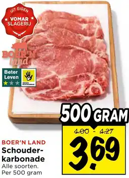 Vomar Voordeelmarkt Schouderkarbonade aanbieding