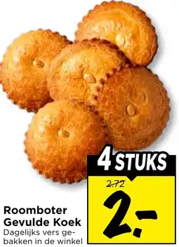 Vomar Voordeelmarkt Roomboter Gevulde Koek aanbieding