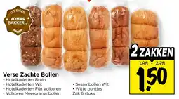 Vomar Voordeelmarkt Verse Zachte Bollen aanbieding