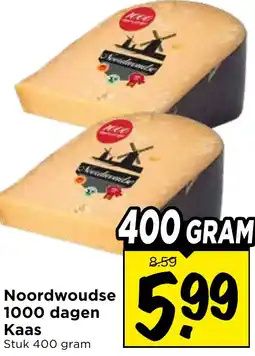 Vomar Voordeelmarkt Noordwoudse 1000 dagen Kaas aanbieding