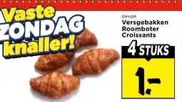 Vomar Voordeelmarkt Versgebakken Roomboter Croissants aanbieding