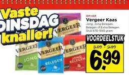 Vomar Voordeelmarkt Vergeer Kaas aanbieding