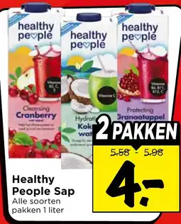 Vomar Voordeelmarkt Healthy People Sap aanbieding