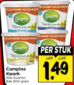 Vomar Voordeelmarkt Campina Kwark aanbieding