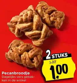 Vomar Voordeelmarkt Pecanbroodje aanbieding