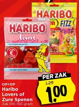 Vomar Voordeelmarkt Haribo Lovers of Zure Spenen aanbieding