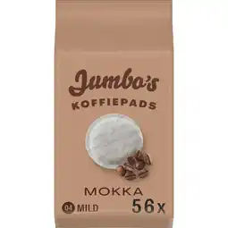 Jumbo Jumbo's Koffiepads Mokka 56 Stuks aanbieding