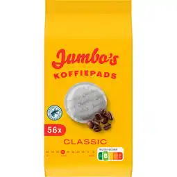 Jumbo Jumbo's Koffiepads Classic 56 Stuks aanbieding