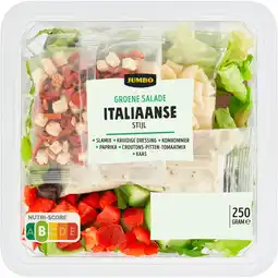 Jumbo Jumbo Groene Salade Italiaanse Stijl 250 g aanbieding