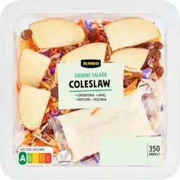 Jumbo Jumbo Groene Salade Coleslaw 350 g aanbieding