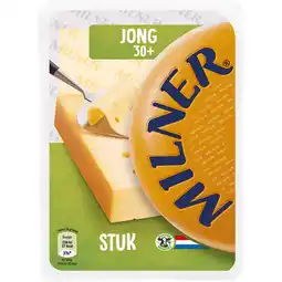 Jumbo Milner 30+ Jong Kaas Stuk 450 g aanbieding