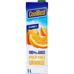 Jumbo CoolBest Pulp Free Orange 1 L aanbieding