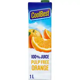 Jumbo CoolBest Pulp Free Orange 1 L aanbieding