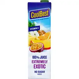 Jumbo CoolBest 100% juice Extremely Exotic 1 L aanbieding