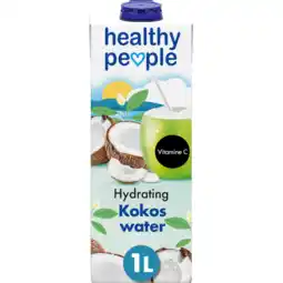Jumbo Healthy People Hydrating Kokos Water 1 L aanbieding