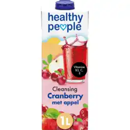 Jumbo Healthy People Cranberry 1 L aanbieding