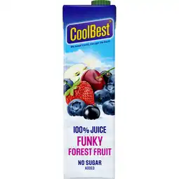 Jumbo CoolBest 100% Juice Funky Forest Fruit 1 L aanbieding