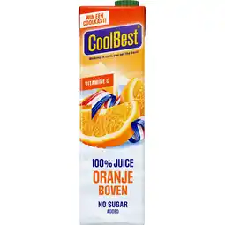 Jumbo CoolBest 100% Juice Premium Orange 1 L aanbieding